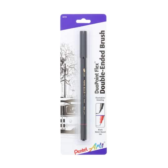Pentel Arts&#xAE; DuoPoint Flex&#x2122; Double Ended Brush Pen